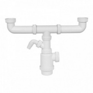 SIPHON DOUBLE DE BOUTEILLE EXTENSIBLE AVEC PRISE DE MACHINE