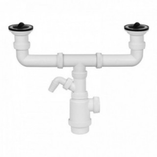 SIPHON BOUTEILLE DOUBLE EXTENSIBLE V70 AVEC PRISE LAVE-VAISS