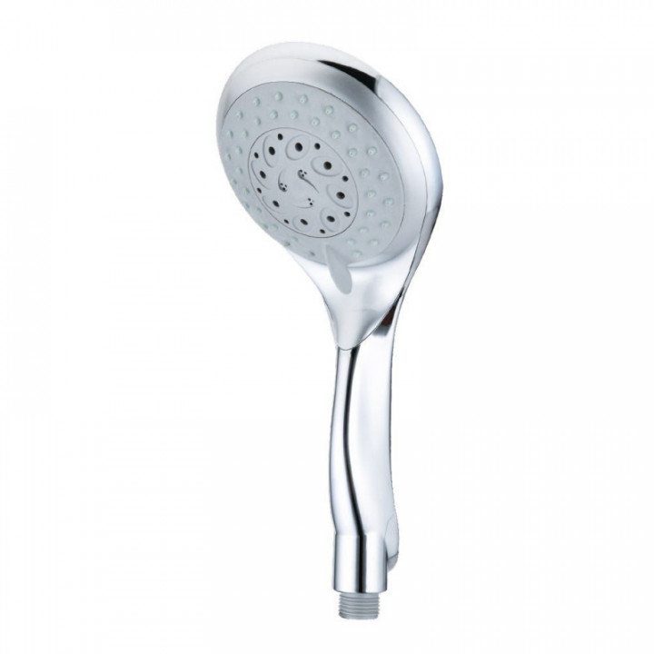 POIGNÉE DE DOUCHE ANTI-CALCAIRE. MODERNE. 6 FONCTIONS. COULE