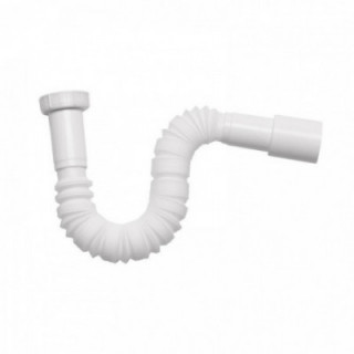 SIFON EXTENSIBLE AVEC ÉCROU EN PLASTIQUE 1" 1/4"