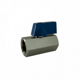 VANNE À BOULE MINI FEMELLE/FEMELLE 1/2"  EDM