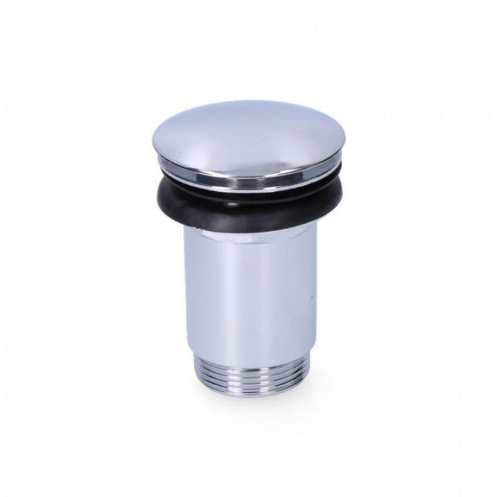 BONDE DE LAVABO-BIDET UNIVERSELLE "CLIC-CLAC" CHROMÉ (emball