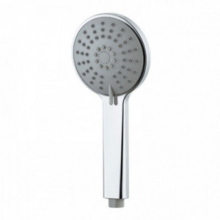 POIGNÉE DE DOUCHE ANTI-CALCAIRE. ROUND. 3 FONCTIONS. COULEUR