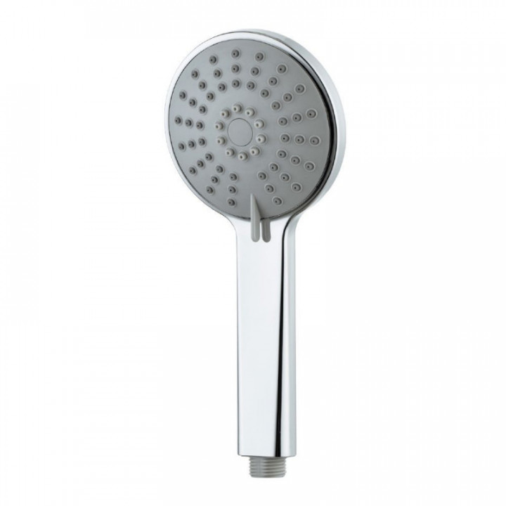 POIGNÉE DE DOUCHE ANTI-CALCAIRE. ROUND. 3 FONCTIONS. COULEUR