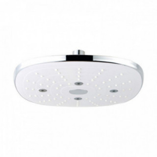 ARROSEUR DE DOUCHE ANTI-CALCARE. CARRÉ. COULEUR CHROME. EDM