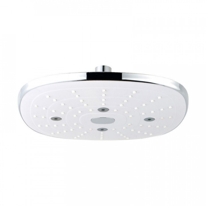 ARROSEUR DE DOUCHE ANTI-CALCARE. CARRÉ. COULEUR CHROME. EDM