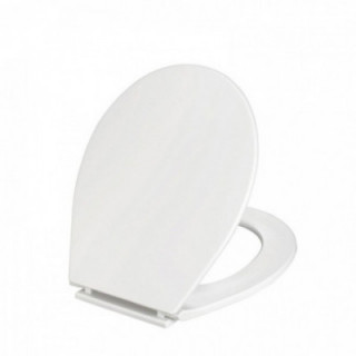 ABATTANT WC TOP BLANC 1390g AVEC LOT DE VIS EDM