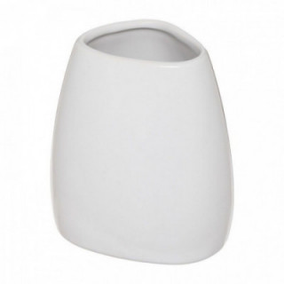 VERRE DE SALLE DE BAIN BLANC
