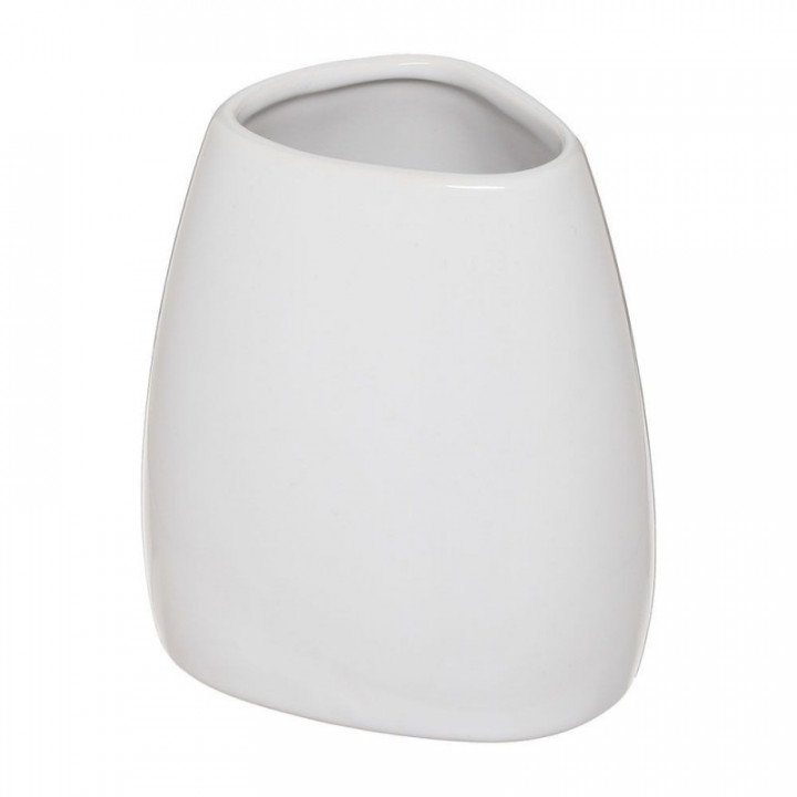 VERRE DE SALLE DE BAIN BLANC