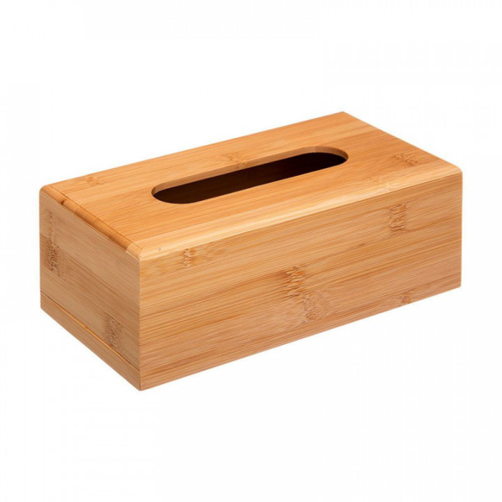 BOÎTE EN BAMBOU POUR ÉCHARPES 25x13x8,7cm