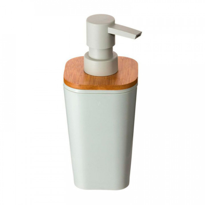 DISTRIBUTEUR DE SAVON DE BAIN BAMBOU BLANC COLLECTION 'NATUR