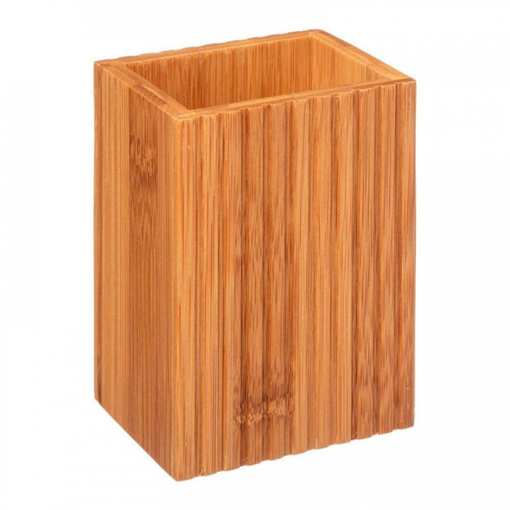 VERRE DE SALLE DE BAIN EN BAMBOU COLLECTION 'TERRE'