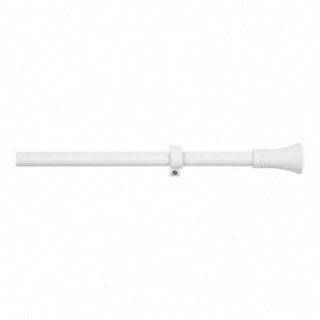 KIT BARRE RIDEAU CNE EXTENSIBLE DE 160 À 300cm BLANC