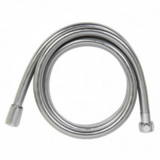 FLEXIBLE DE DOUCHE PVC COULEUR CHROME BRILLANT 1,8 m