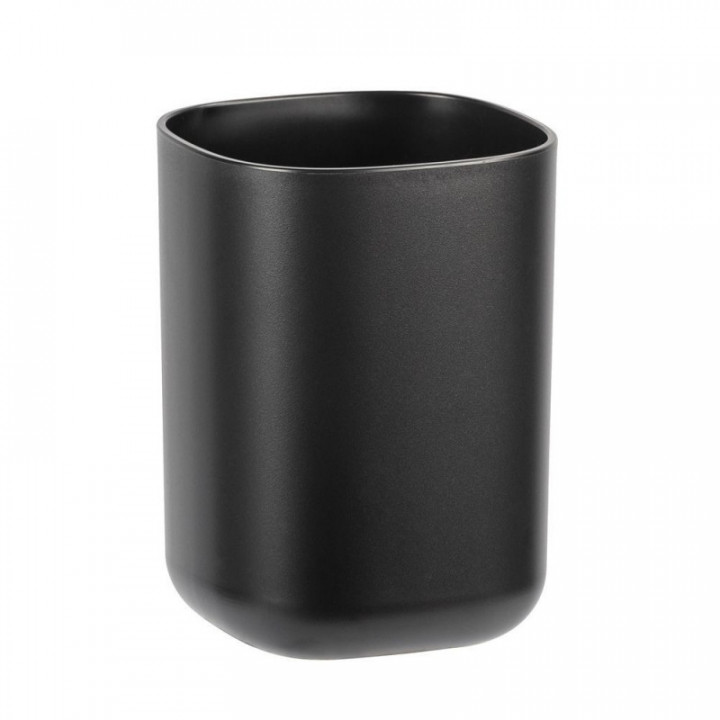 VERRE À DENTS DAVOS NOIR MAT 24831100 WENKO