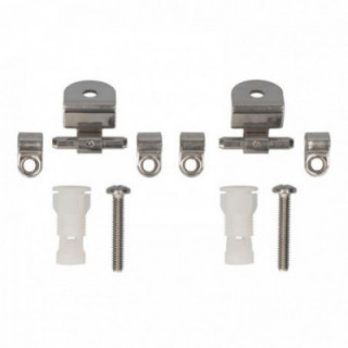 KIT DE CHARNIÈRES EN ACIER  POUR SIÈGE ROCA MERIDIAN AI00063