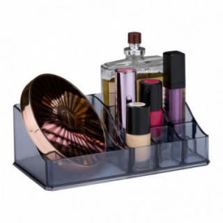 ORGANISATEUR COSMÉTIQUE, 2 COULEURS, 8 COMPARTIMENTS D/R. TO