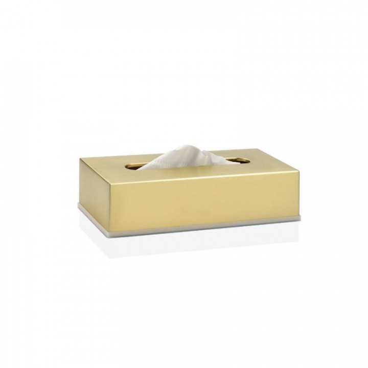 BOÎTE À MOUSCULES, ACIER INOXYDABLE, OR