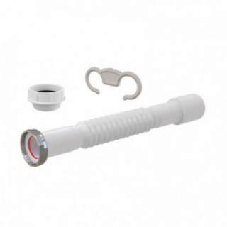 TUBE DE RACCORDEMENT FLEXIBLE EXTENSIBLE + ADAPTATEUR 1/4 À