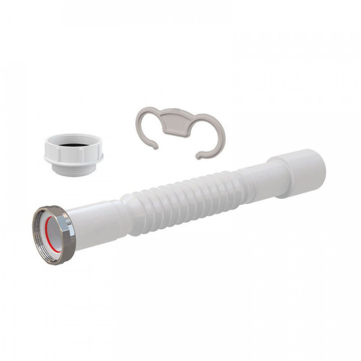 TUBE DE RACCORDEMENT FLEXIBLE EXTENSIBLE + ADAPTATEUR 1/4 À