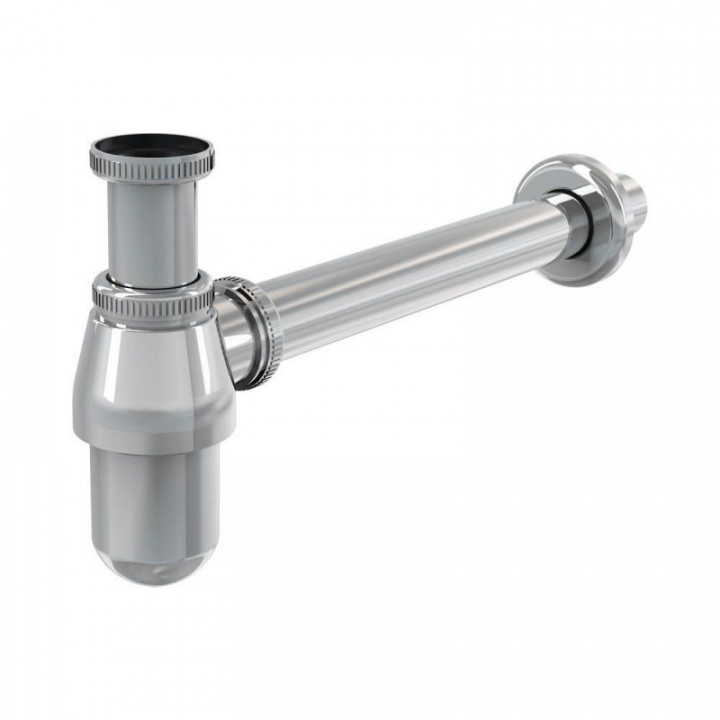 SIPHON DE BOUTEILLE EN LAITON CHROME