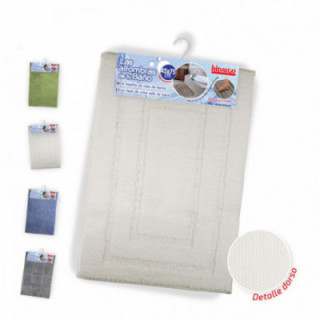 TAPIS DE BAIN ANTIDÉRAPANT SCULPTÉ, COULEURS ASSORTIES, 40 x