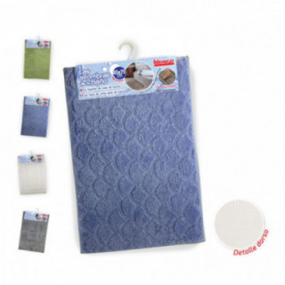 TAPIS DE BAIN ANTIDÉRAPANT SCULPTÉ, COULEURS ASSORTIES, 45 x
