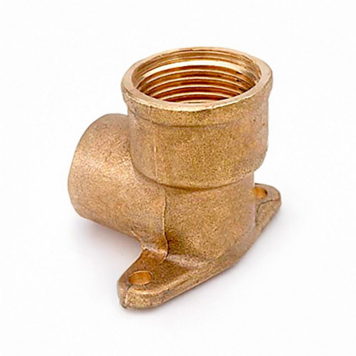 COUDE MURAL 472 1/2" x 18 mm LAITON