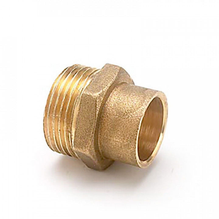 JONCTION M 243 1/2 " x 18 mm LAITON