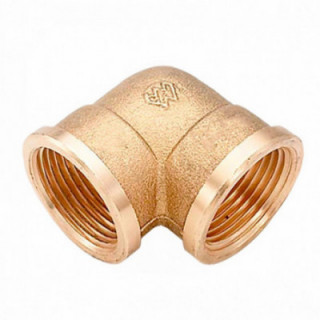 COUDE F-F 1" LAITON