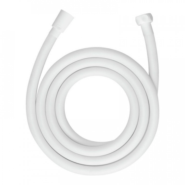 TUYAU DE DOUCHE DESIGN 175 cm BLANC MAT