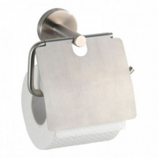 PORTE-ROULEAU EN ACIER INOXYDABLE BOSIO AVEC COUVERCLE