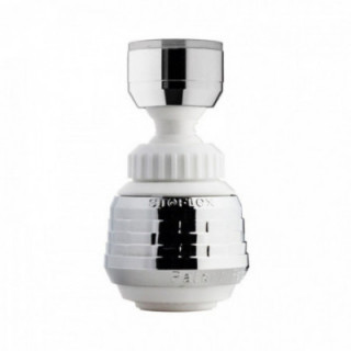 ATOMISEUR DOUBLE FONCTION, CHROME-BLANC, BLUE LINE