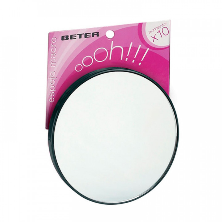 MIROIR GROSSISSANT x10 AVEC VENTOUSES, COULEURS ASSORTIES, Ø