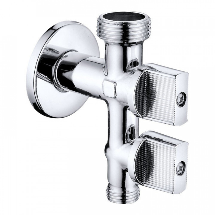 ROBINET LAVE-LINGE-LAVABO VERTICAL ½ x ¾ x 3/8 po