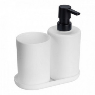 ENSEMBLE DE SALLE DE BAIN, FANO, BLANC, 3 PIÈCES