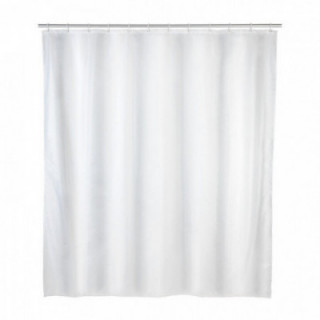 RIDEAU DE DOUCHE EN POLYESTER, BLANC, 180 x 200 cm