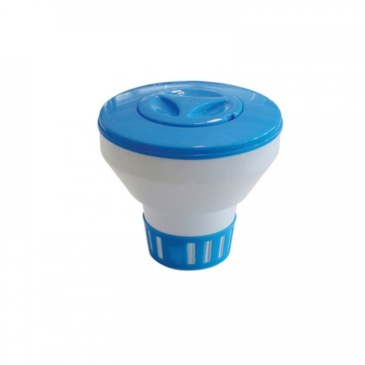 DISTRIBUTEUR FLOTTANT POUR PRODUITS CHIMIQUES EN COMPRIMÉS O