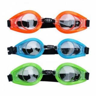 LUNETTES DE NATATION, COULEURS ASSORTIES