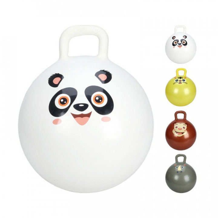 BALLE SAUTANTE MOTIFS ET COULEURS ASSORTIS Ø55cm