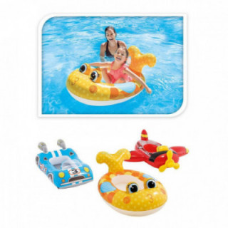 FLOTTEUR DE PISCINE GONFLABLE. MODÈLES ASSORTIS COULEURS / M