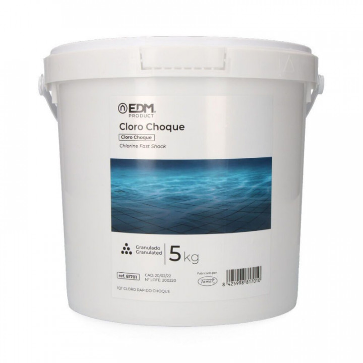 CHLORE CHOC GRANULAIRE, BOÎTE DE 5 kg
