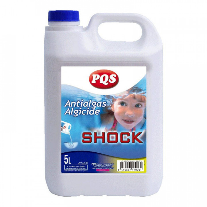ANTI-ALGUES CHOC, BOUTEILLE DE 5 L