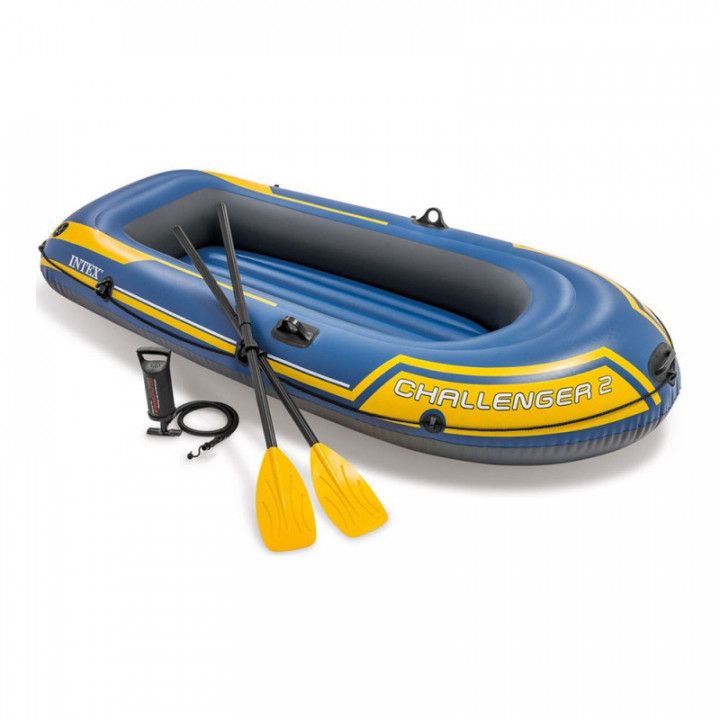BATEAU CHALLENGER AVEC 2 RAMES , 236 x 114 x 41 cm