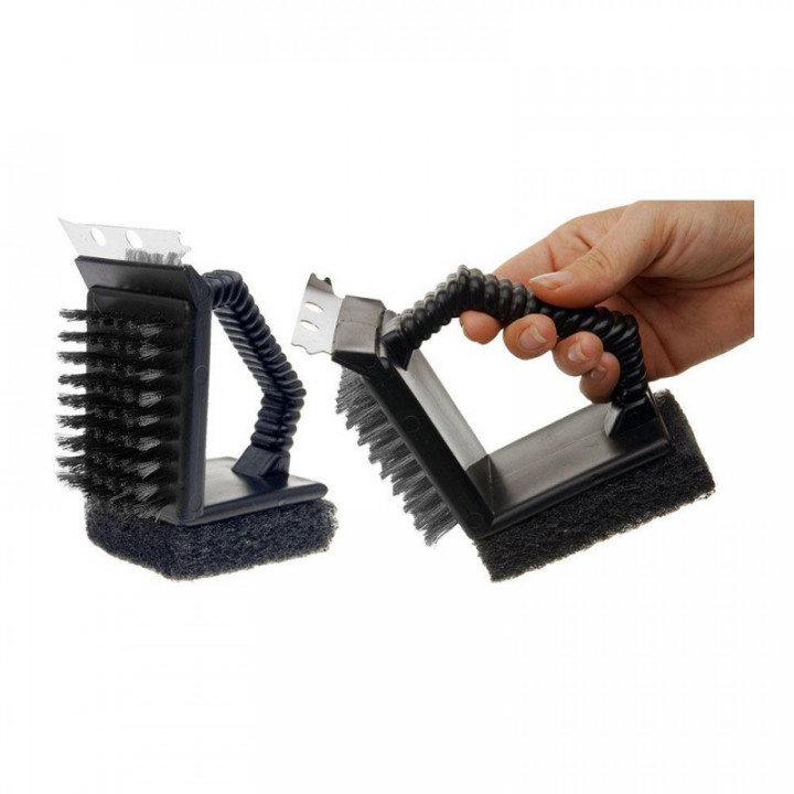 BROSSE DE NETTOYAGE POUR BARBECUE, 6 x 12,5 x 8 cm