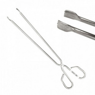 PINCE À VIANDE EN ACIER INOXYDABLE 35 cm