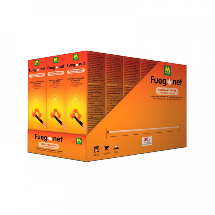ALLUMETTES LONGUES, 20 cm, 50 units