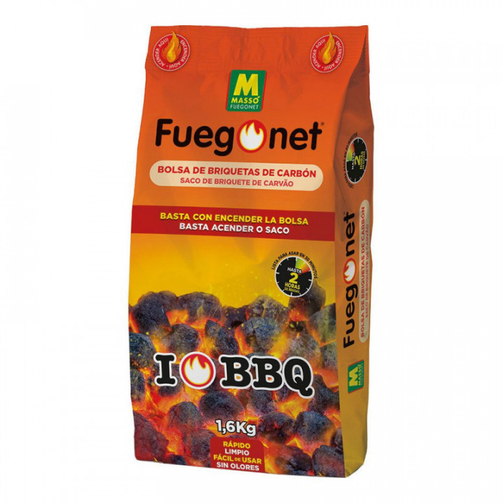 SAC DE CHARBON DE BOIS INSTANTANÉ 1,5 kg