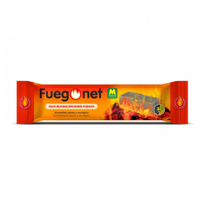 ALLUME-FEU MAXI-BLOCK, 10,5 x 4,5 x 4 cm