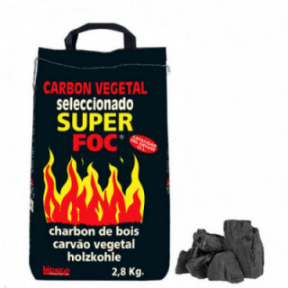 SAC DE CHARBON DE BOIS DE 2,8 kg